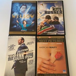Lot of 4 DVDs